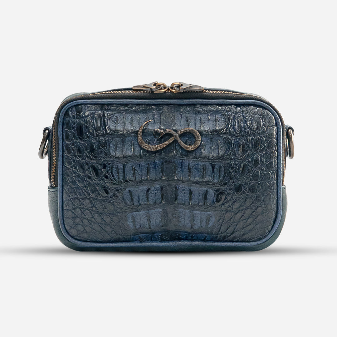 Documentera Mini - Billionaire Croc Navy Blue