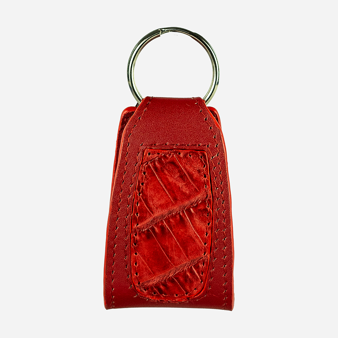 Llavero "The Shield" - Billionaire Croc Red