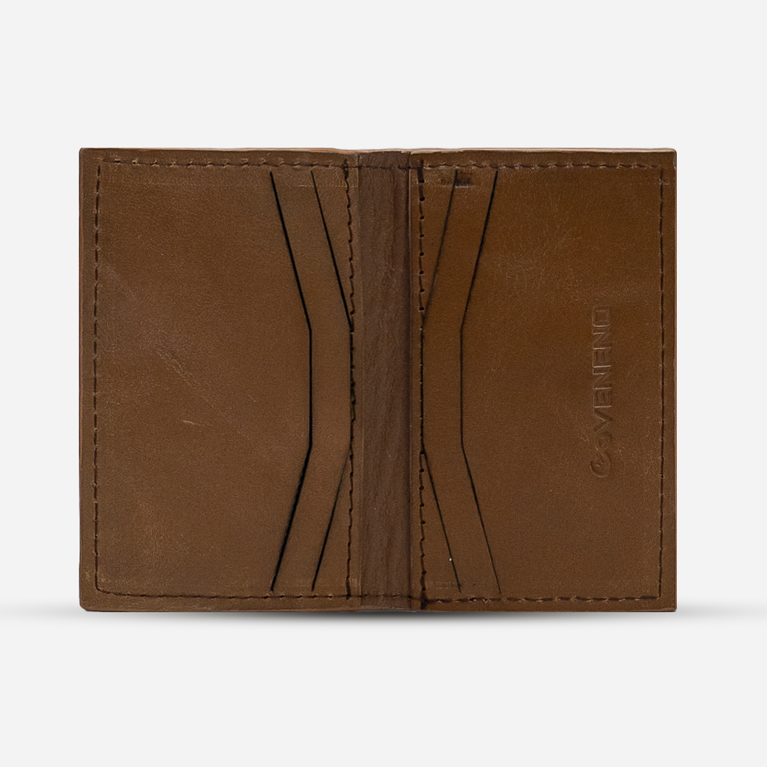 Tarjetero Vertical "Huracán" Ultimate Brown