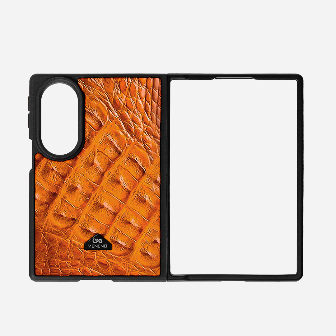 ZFOLD8 - Billionaire Croc Orange Sunset