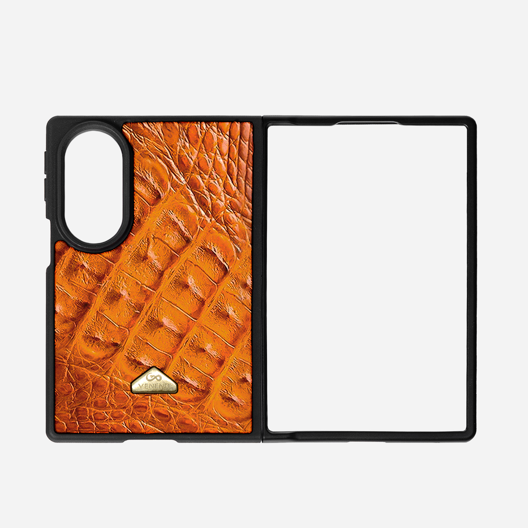 ZFOLD8 - Billionaire Croc Orange Sunset