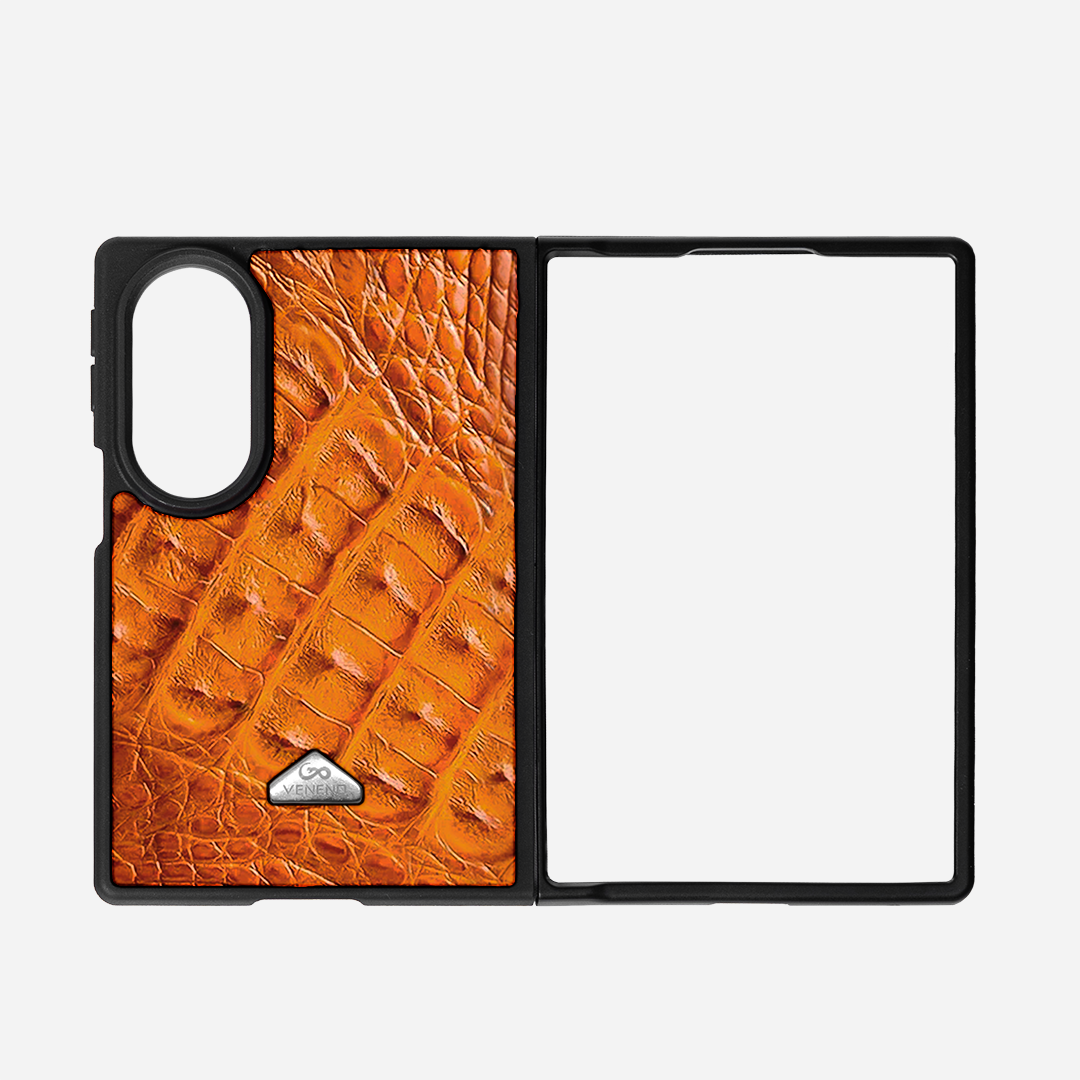 ZFOLD8 - Billionaire Croc Orange Sunset