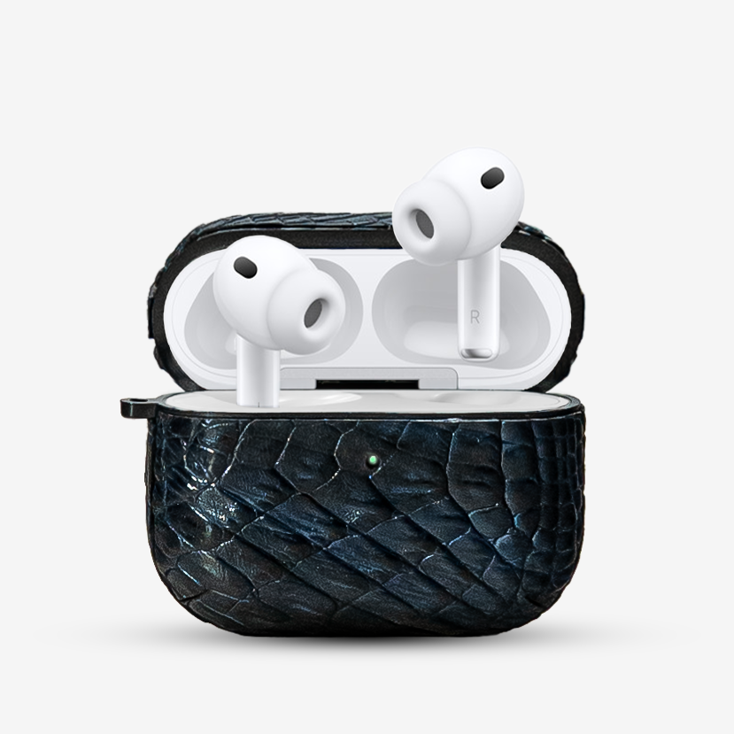 Funda Airpods Pro 3Gen - Billionaire Croc Navy Blue