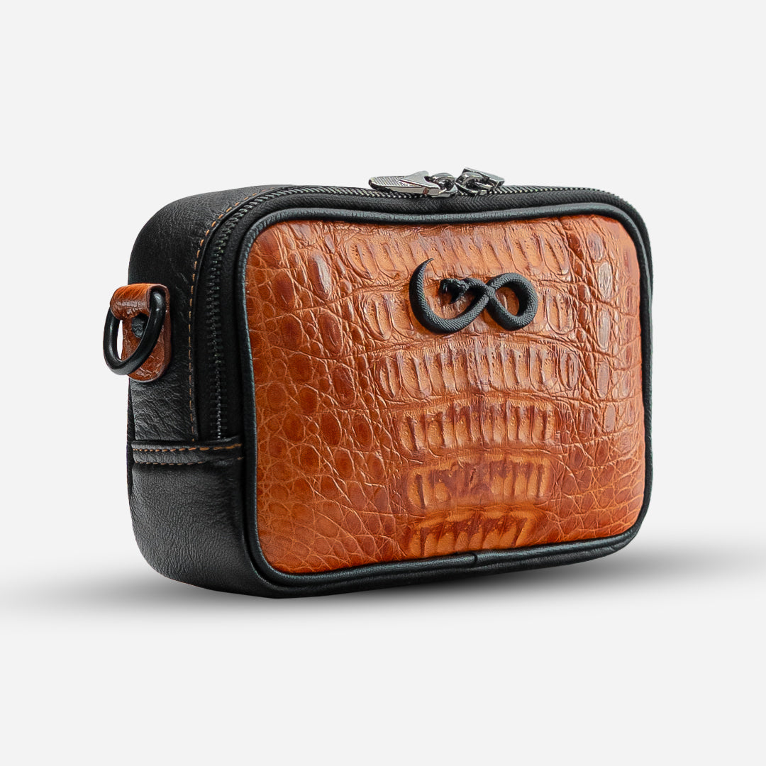 Documentera Mini - Billionaire Croc Orange Sunset