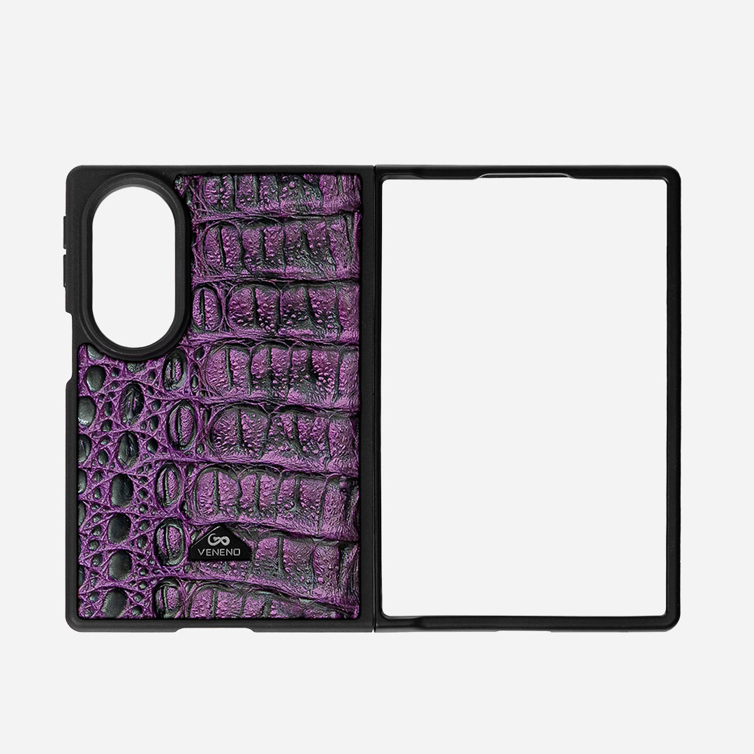 ZFOLD8 - Billionaire Croc Purple