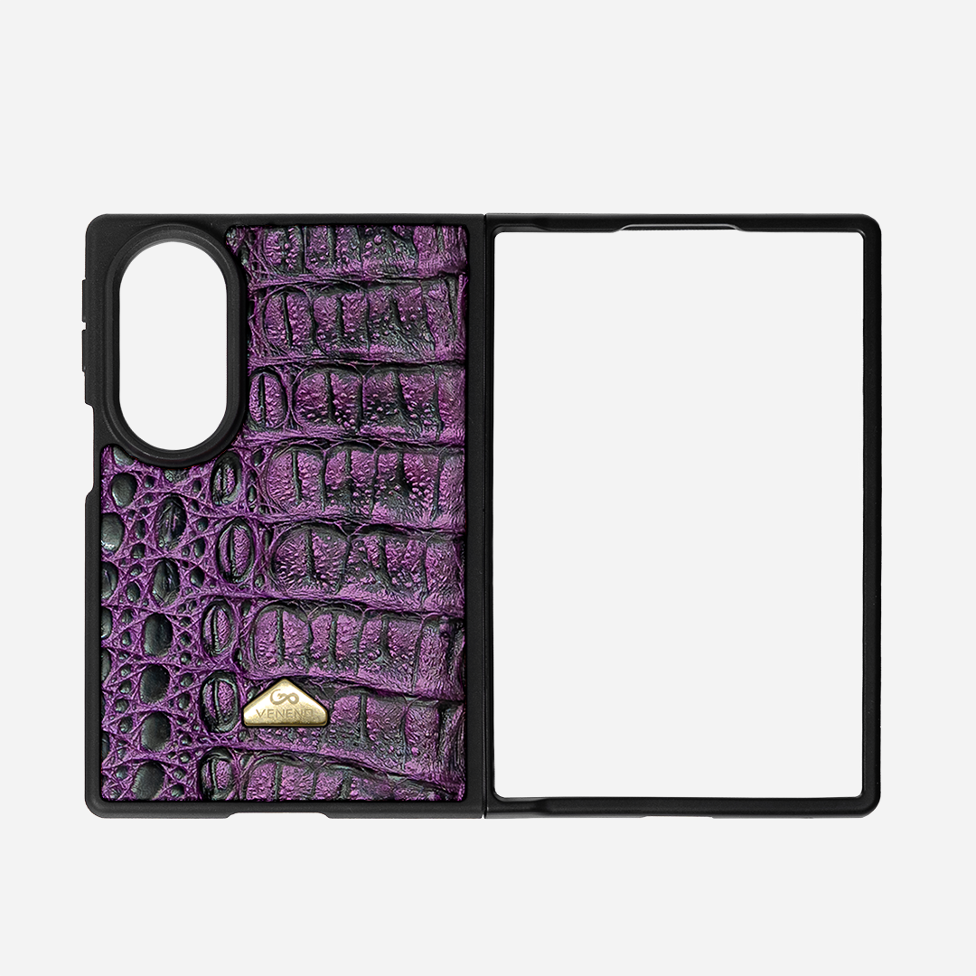 ZFOLD8 - Billionaire Croc Purple
