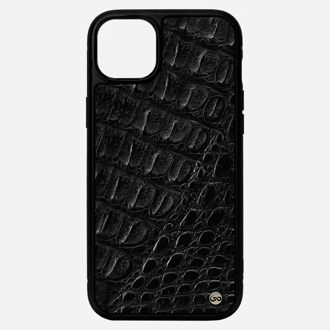 Funda iPhone 14 Plus Billionaire Croc Black