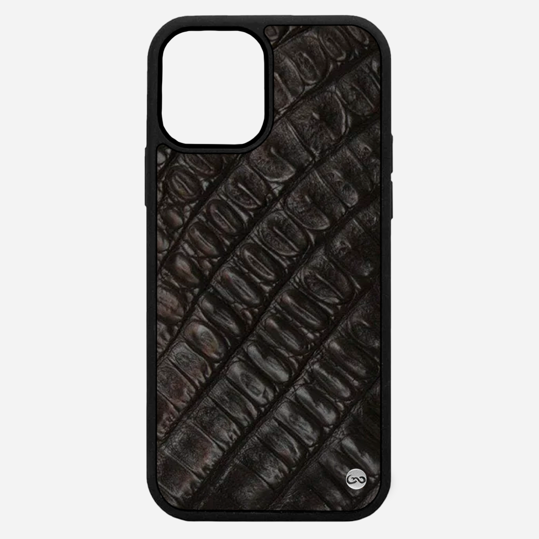 Funda iPhone 11 Pro Max - Billionaire Croc Black