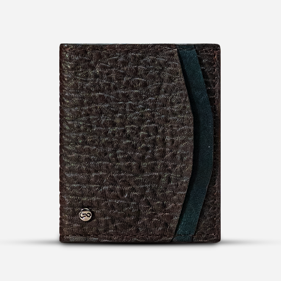 Cartera Compacta "The TIE" - Deep Mocha
