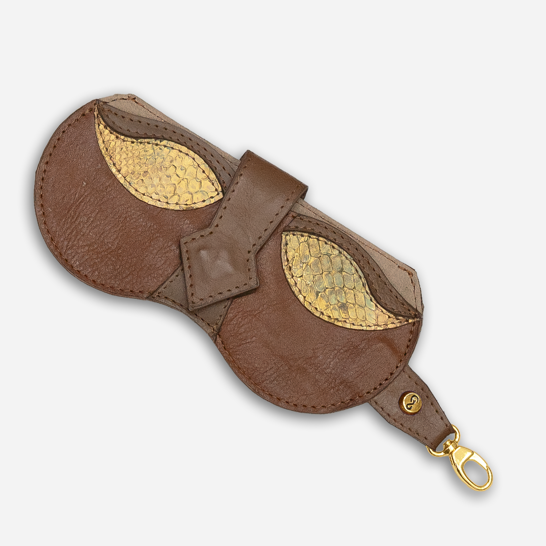 Estuche Porta Lentes - Aurum Brown