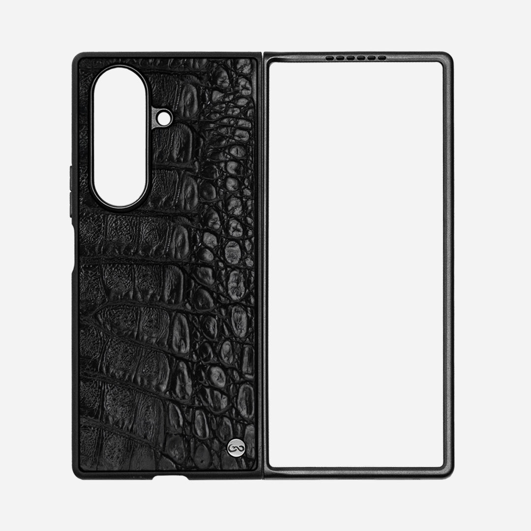 ZFOLD7  - Billionaire Croc Black