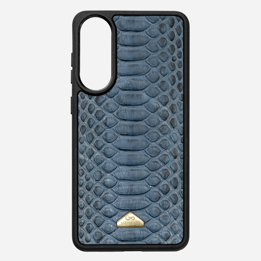 Funda S25 Edge Illuminati Python Steel Blue
