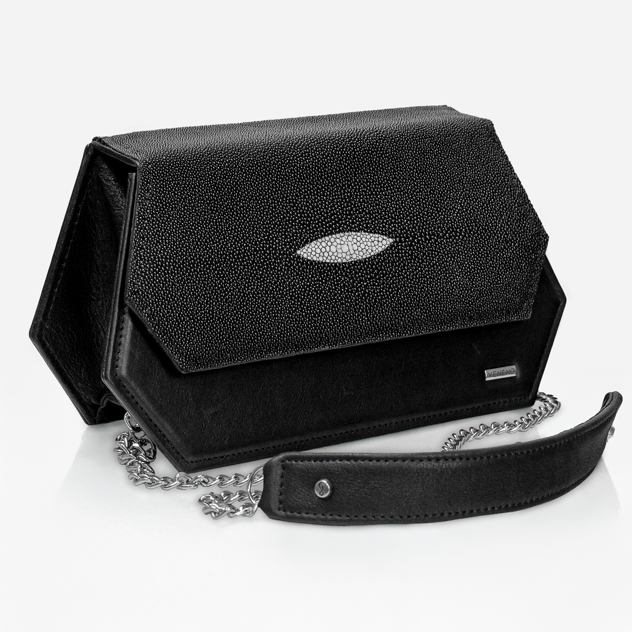 Bolso "Adhara" Stingray Black