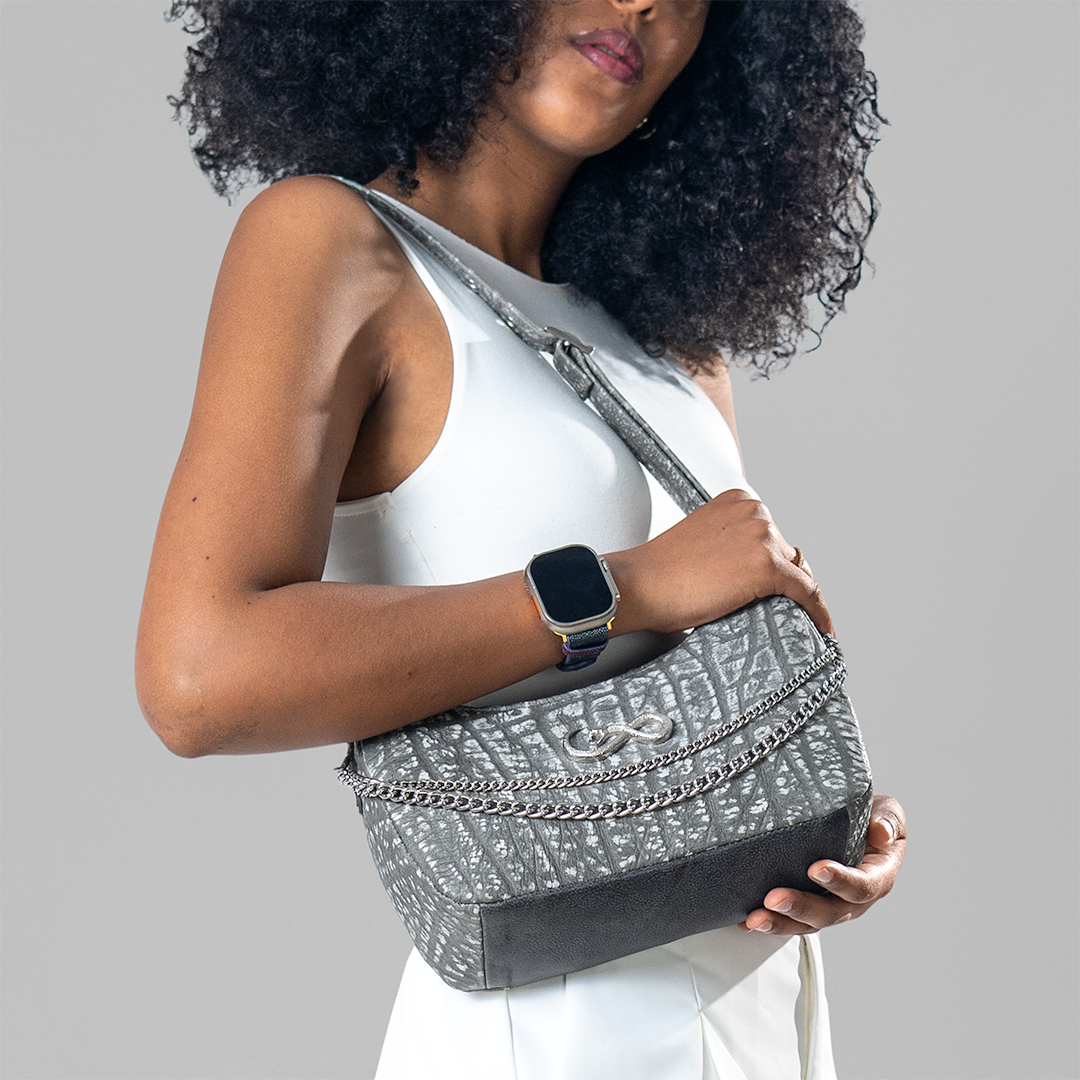 Bolso "Celine" - Gray Snow
