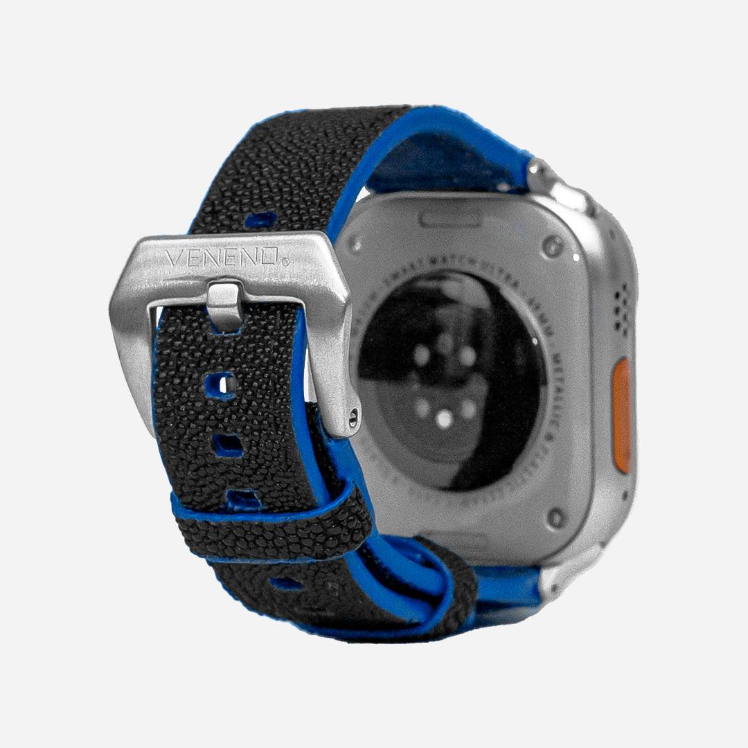 “Extensible Apple Watch Ultra” Black- Blue