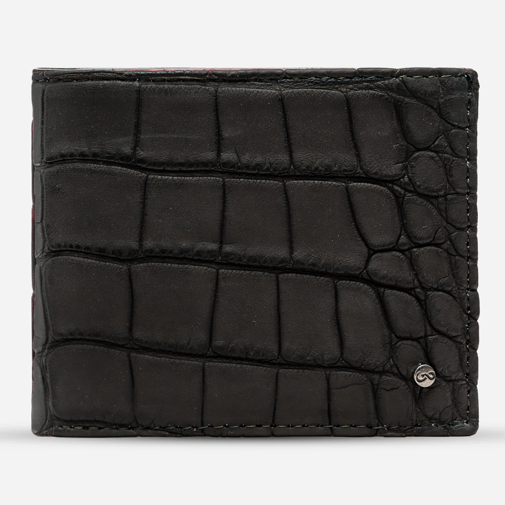 Cartera Grande "The Ambassador" - Billionaire Croc Black Mate
