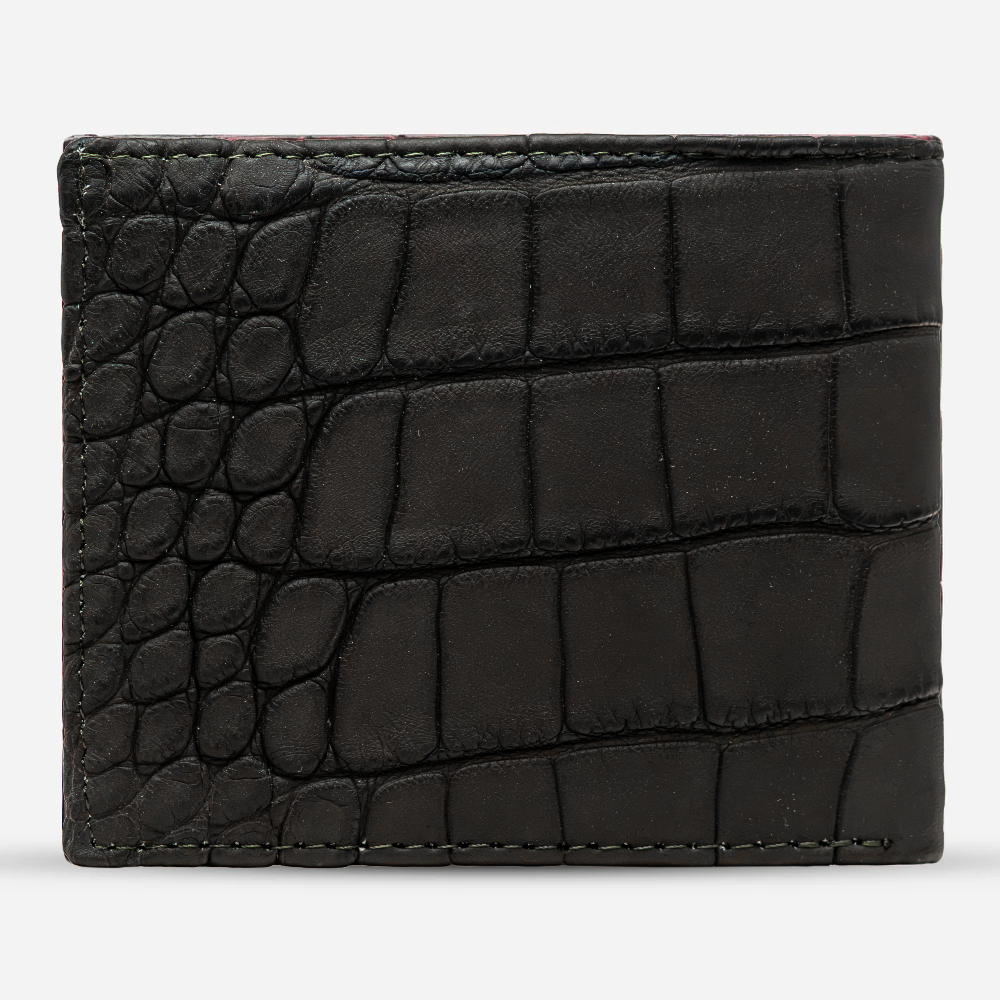 Cartera Grande "The Ambassador" - Billionaire Croc Black Mate