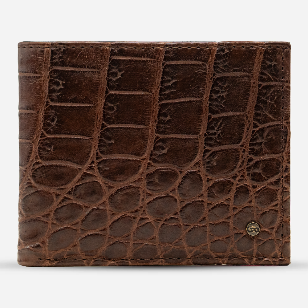 Cartera Grande "The Ambassador" - Billionaire Croc Brown