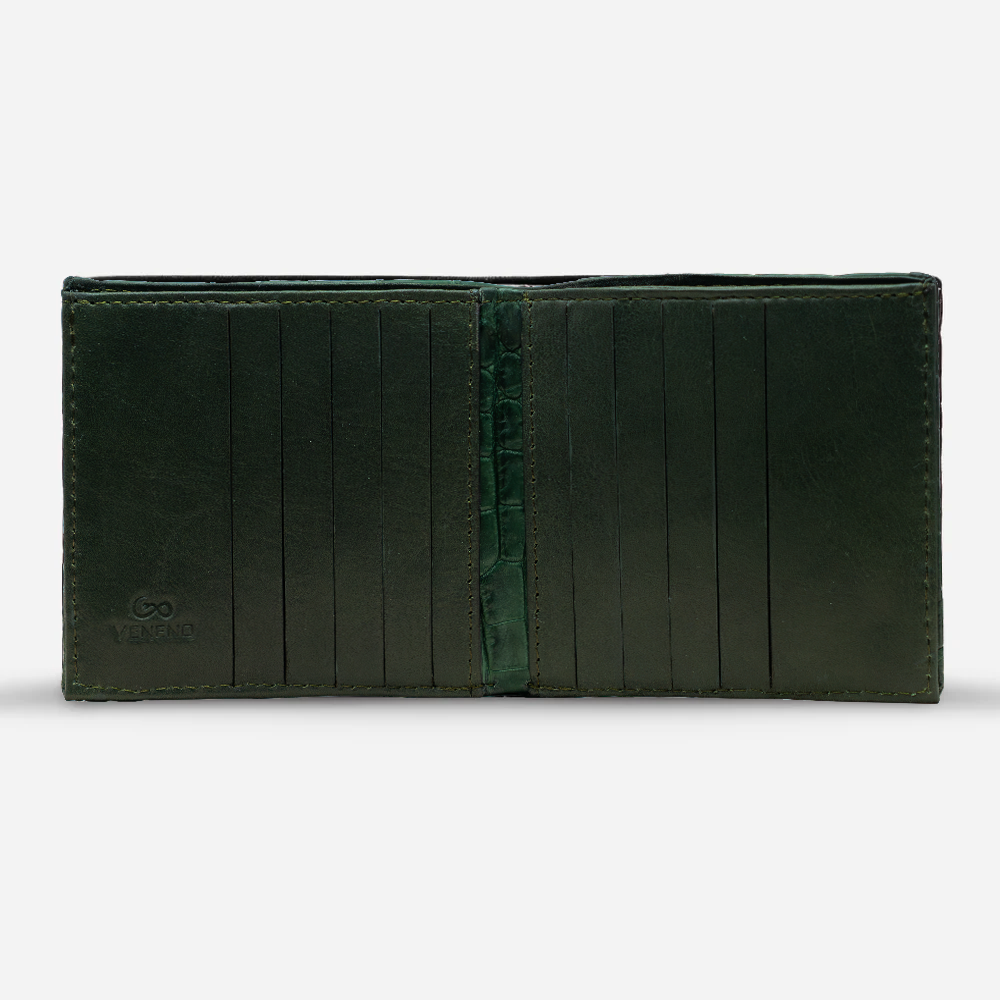 Cartera Grande "The Ambassador" - Billionaire Croc Green