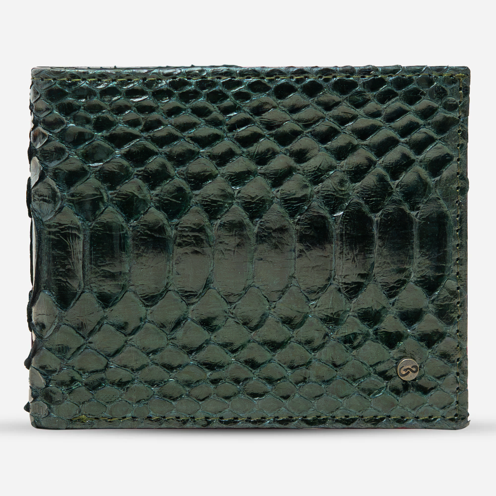 Cartera Grande "The Ambassador" Python Forest