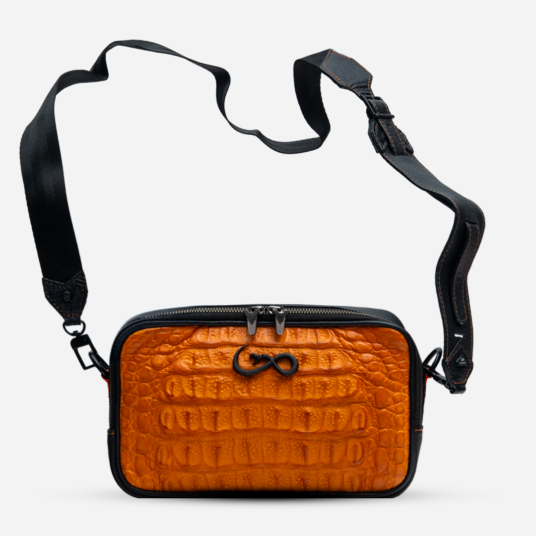 Documentera - Billionaire Croc Orange Sunset