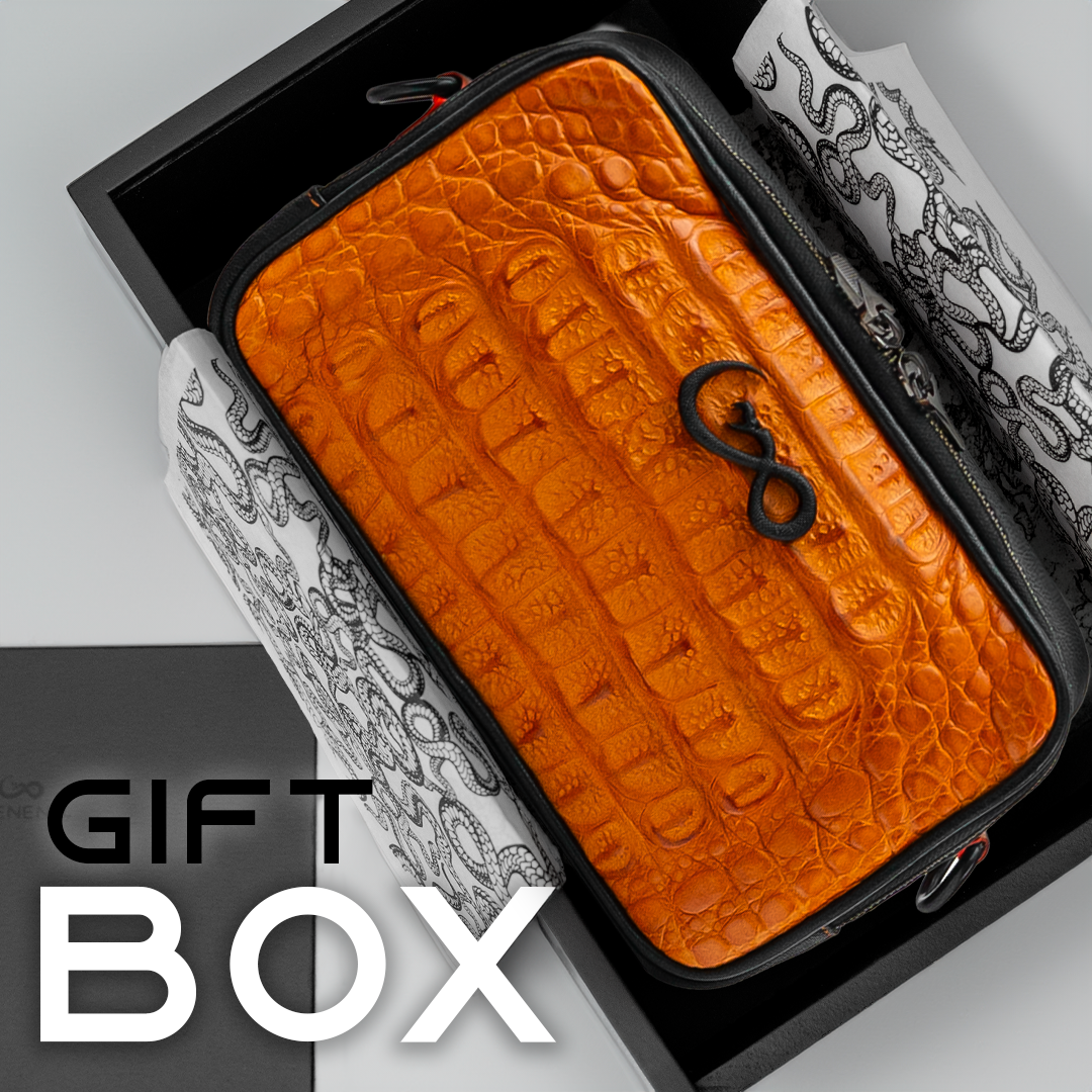 Documentera - Billionaire Croc Orange Sunset