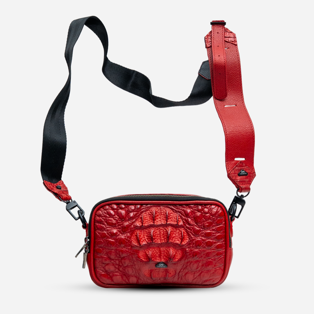 Documentera Mini - Billionaire Croc Red