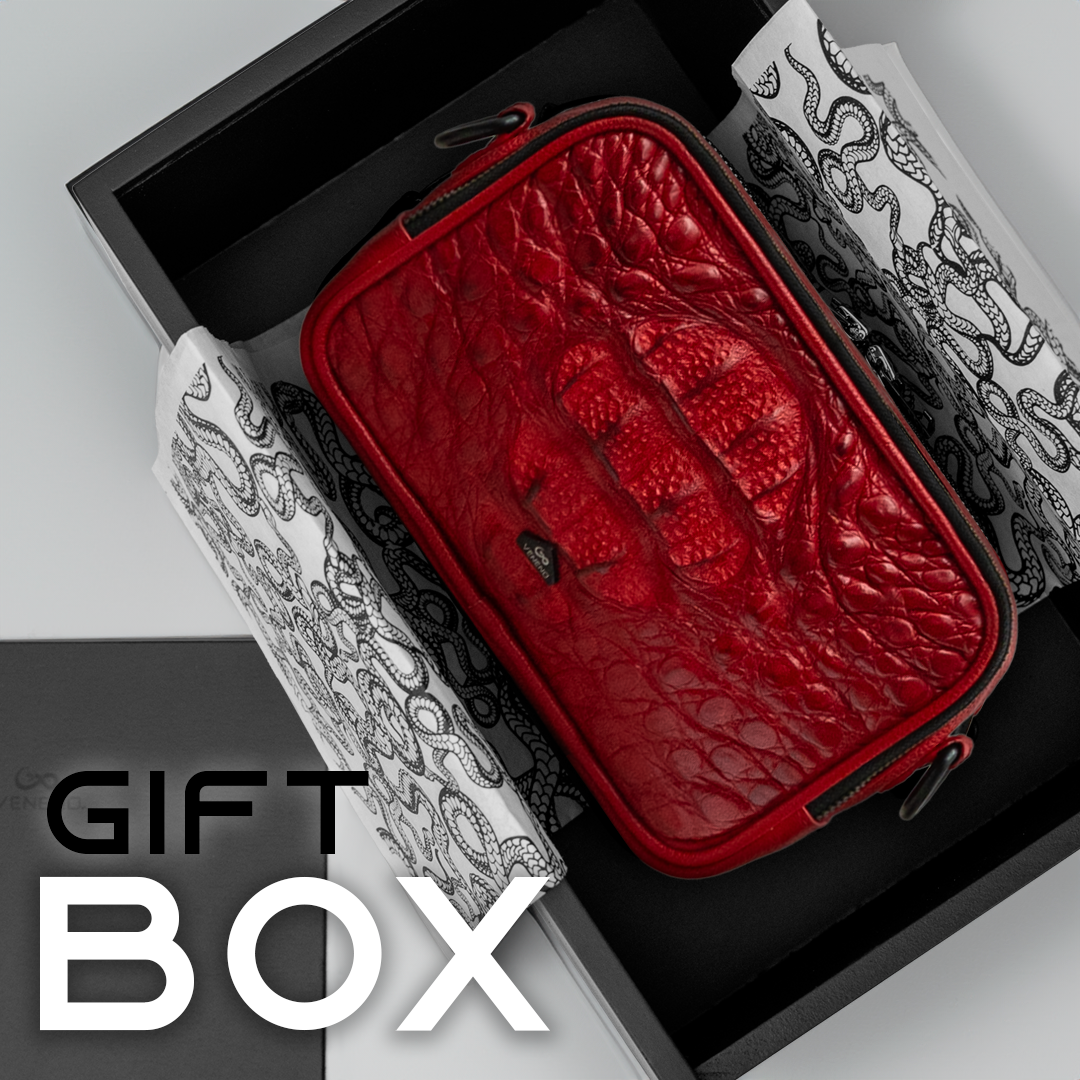 Documentera Mini - Billionaire Croc Red