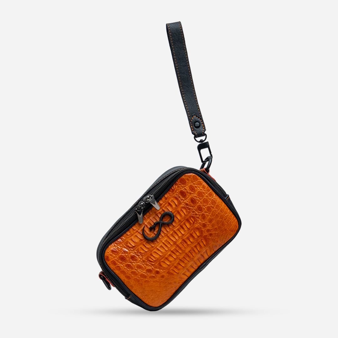 Documentera Mini - Billionaire Croc Orange