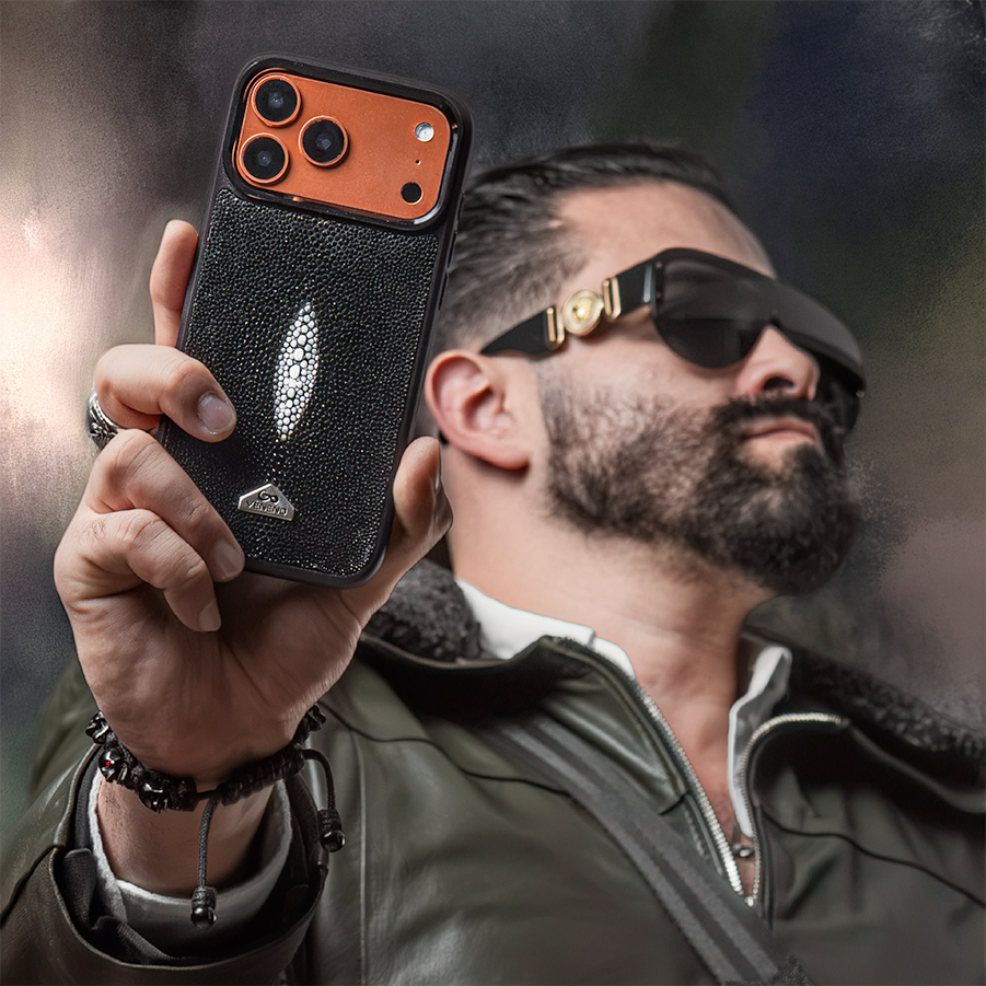 Funda iPhone 17 Pro Max Stingray Black