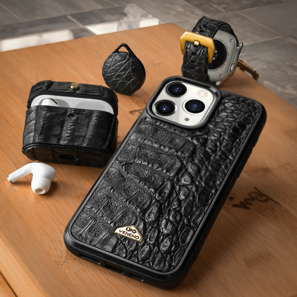 Kit Apple Lovers - Croc Black Premium