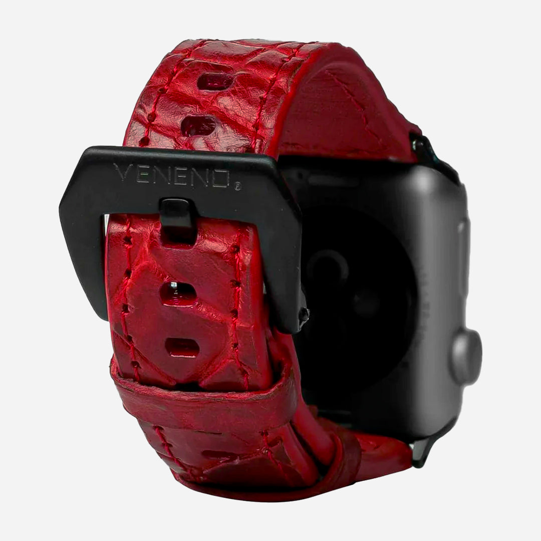 “Extensible Apple Watch Ultra” Red Croc