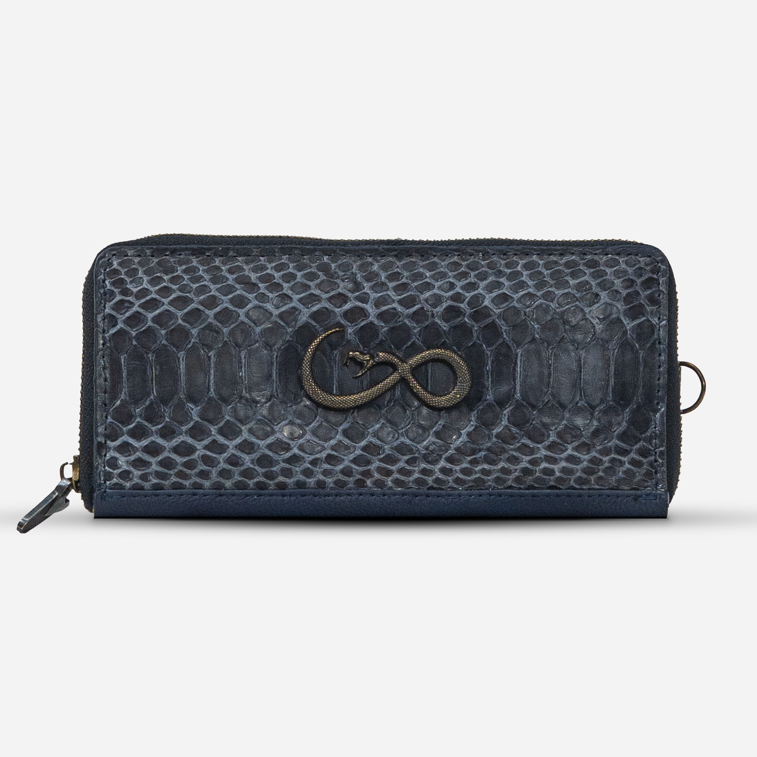 Cartera Larga "The Glam" Python Mist