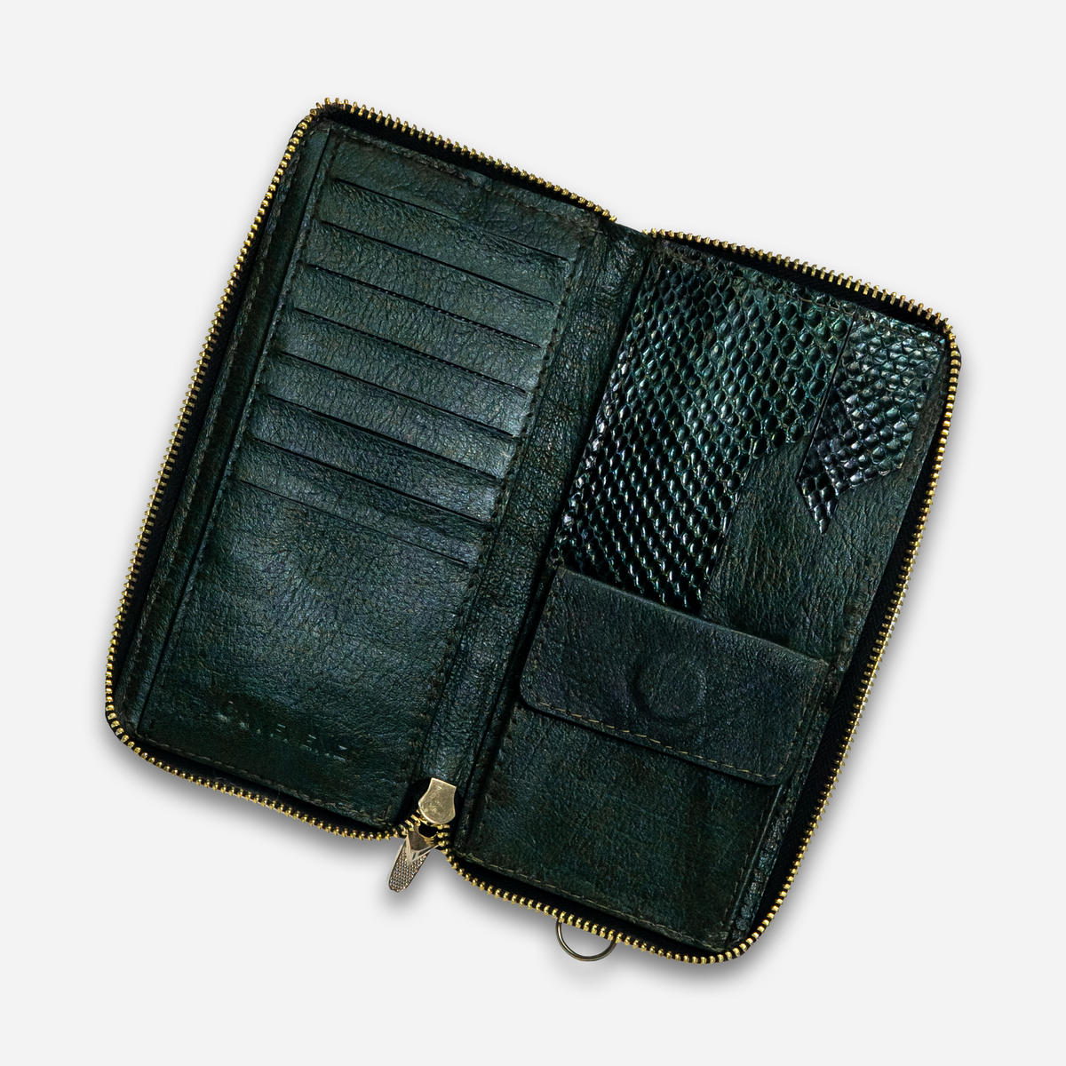 Cartera Larga "The Glam" Python Envy