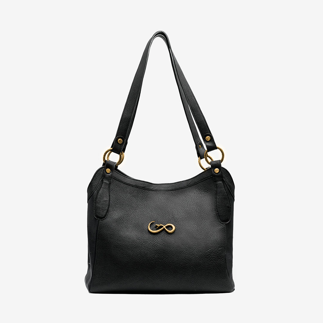 Bolsa Shoulder bag  - BARBARA Black