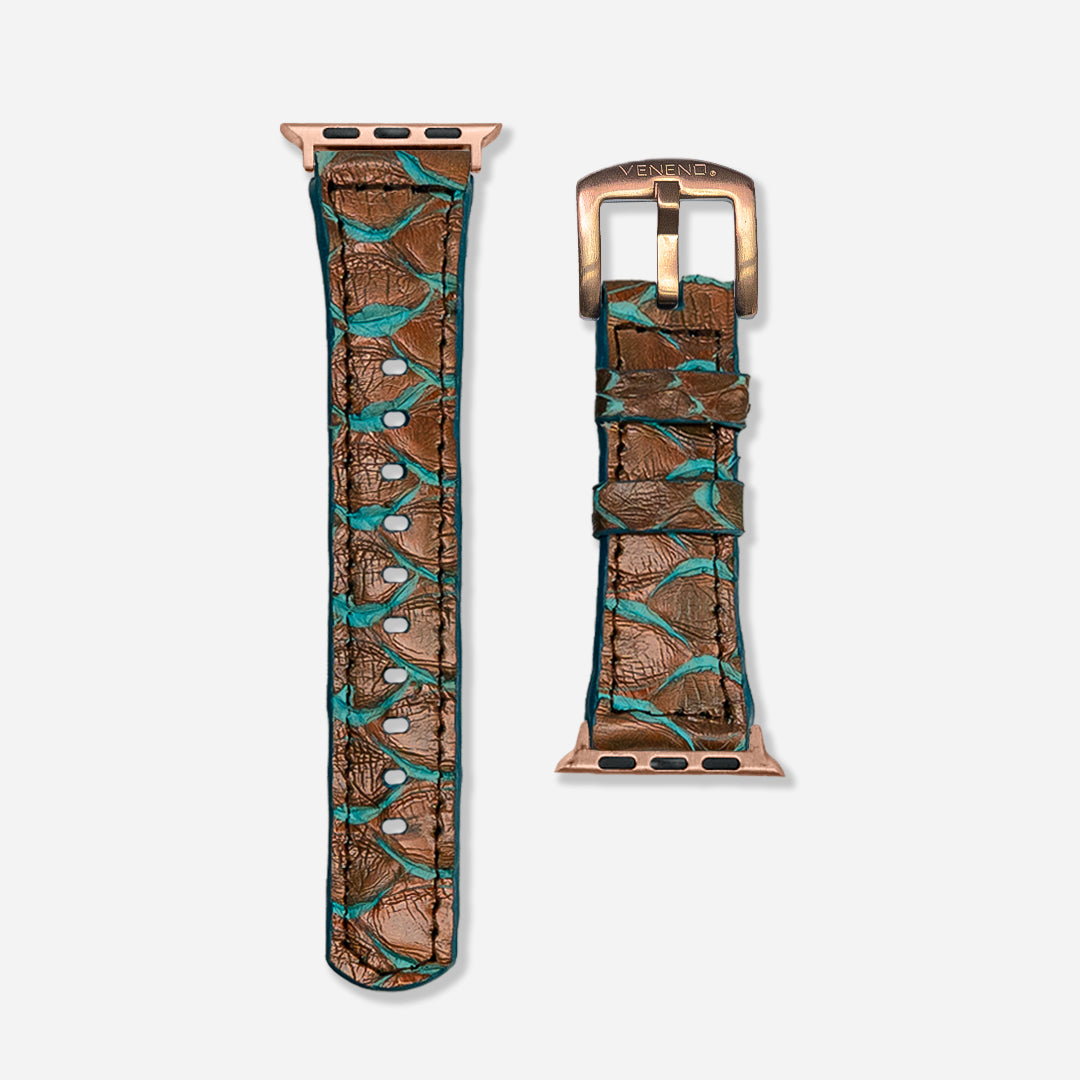 Extensible dama - Apple Watch Python Aqua Flame