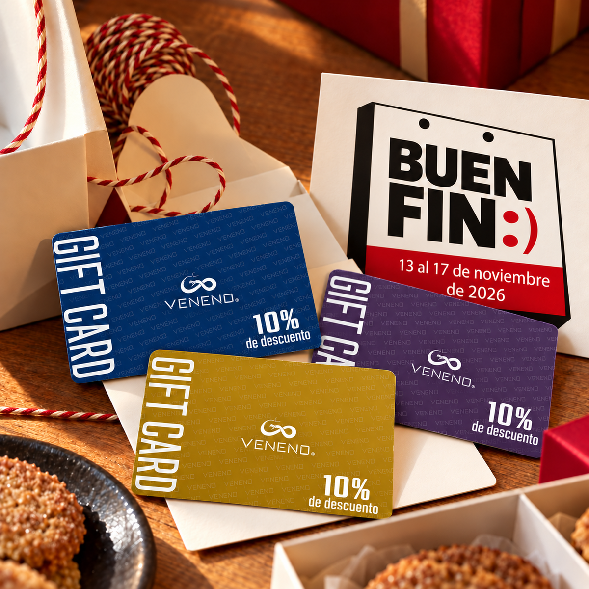 Regalo: 10% de tu compra para Buen Fin