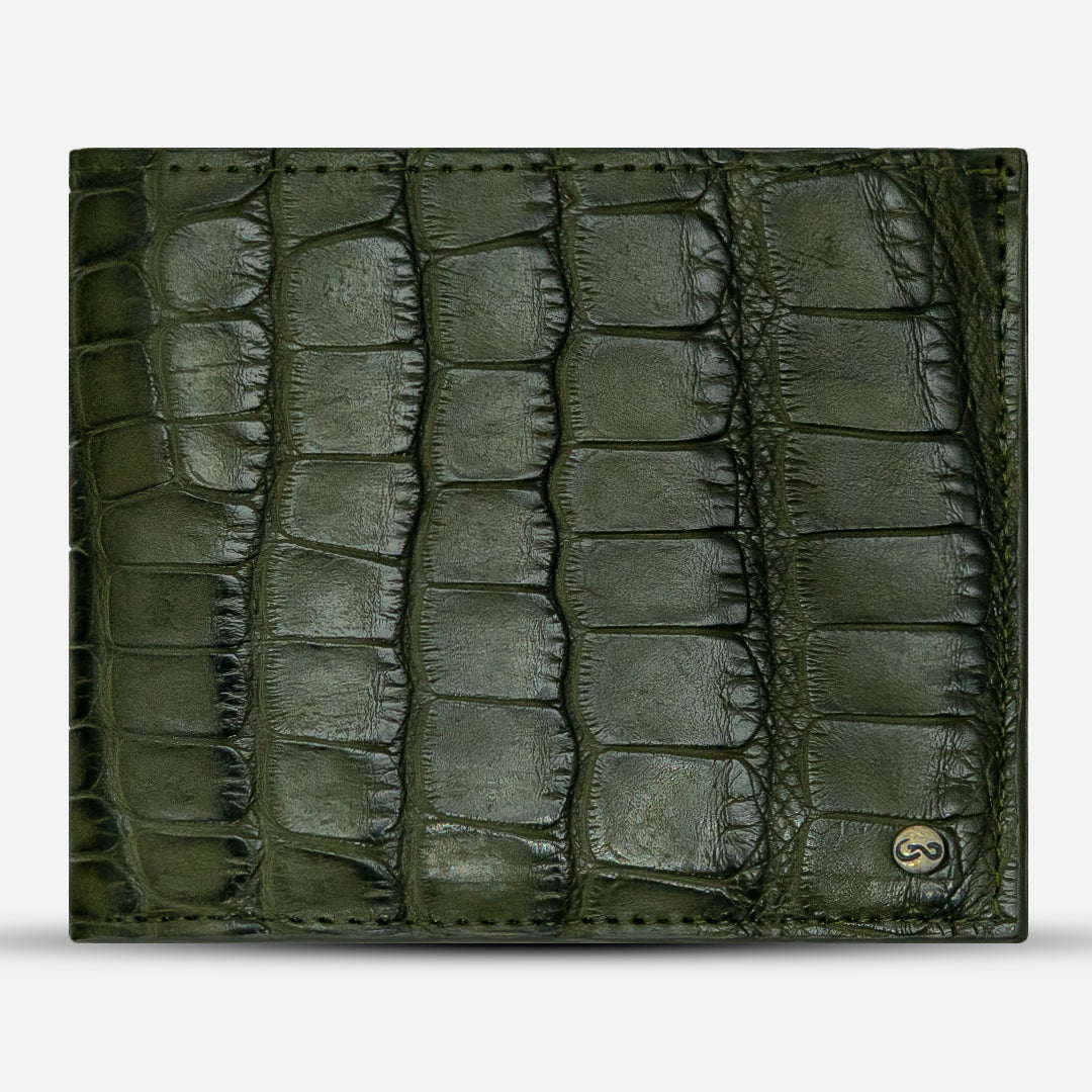 Cartera Grande "The Ambassador" - Billionaire Croc Olive