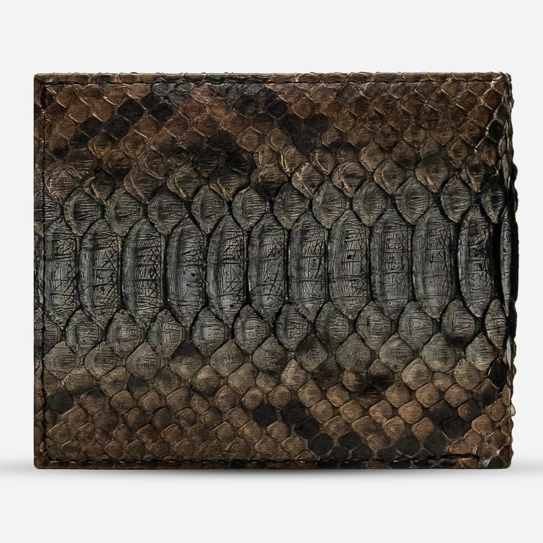 Cartera Grande "The Ambassador" - Python Taupe