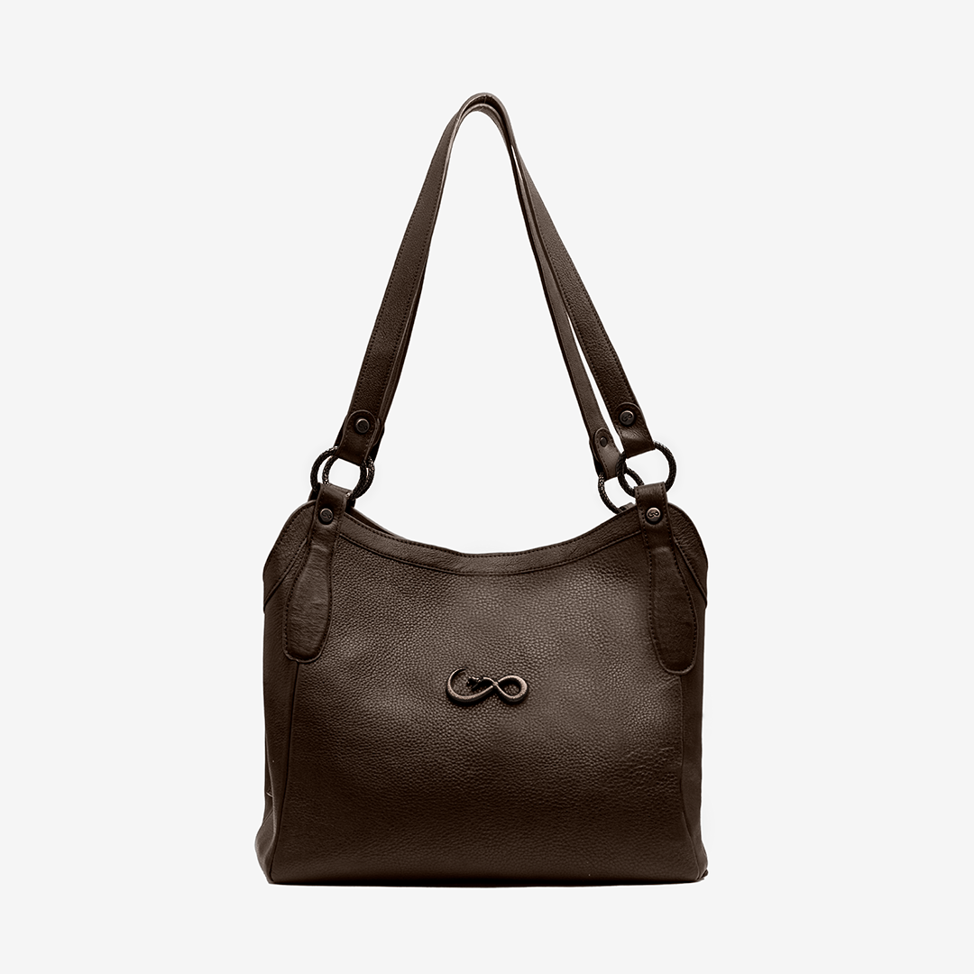 Bolsa Shoulder bag  - BARBARA Moka