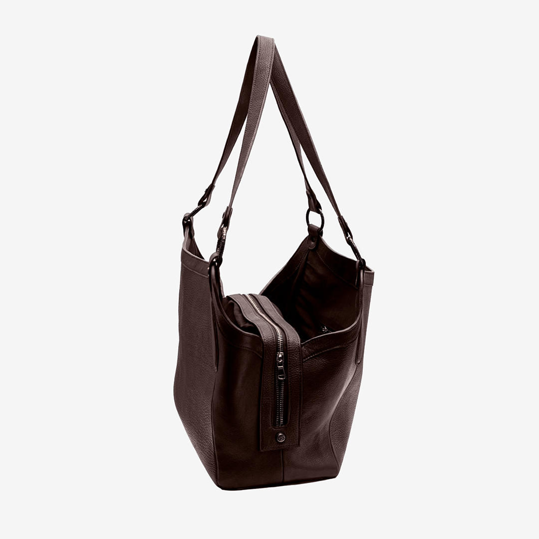 Bolsa Shoulder bag  - BARBARA Moka