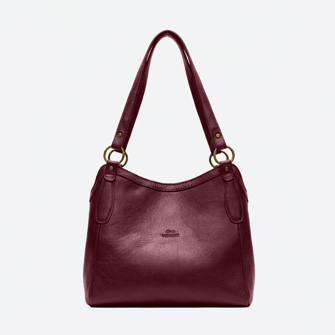 Bolsa Shoulder bag  - BARBARA Burgundy