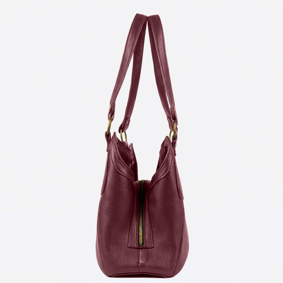 Bolsa Shoulder bag  - BARBARA Burgundy