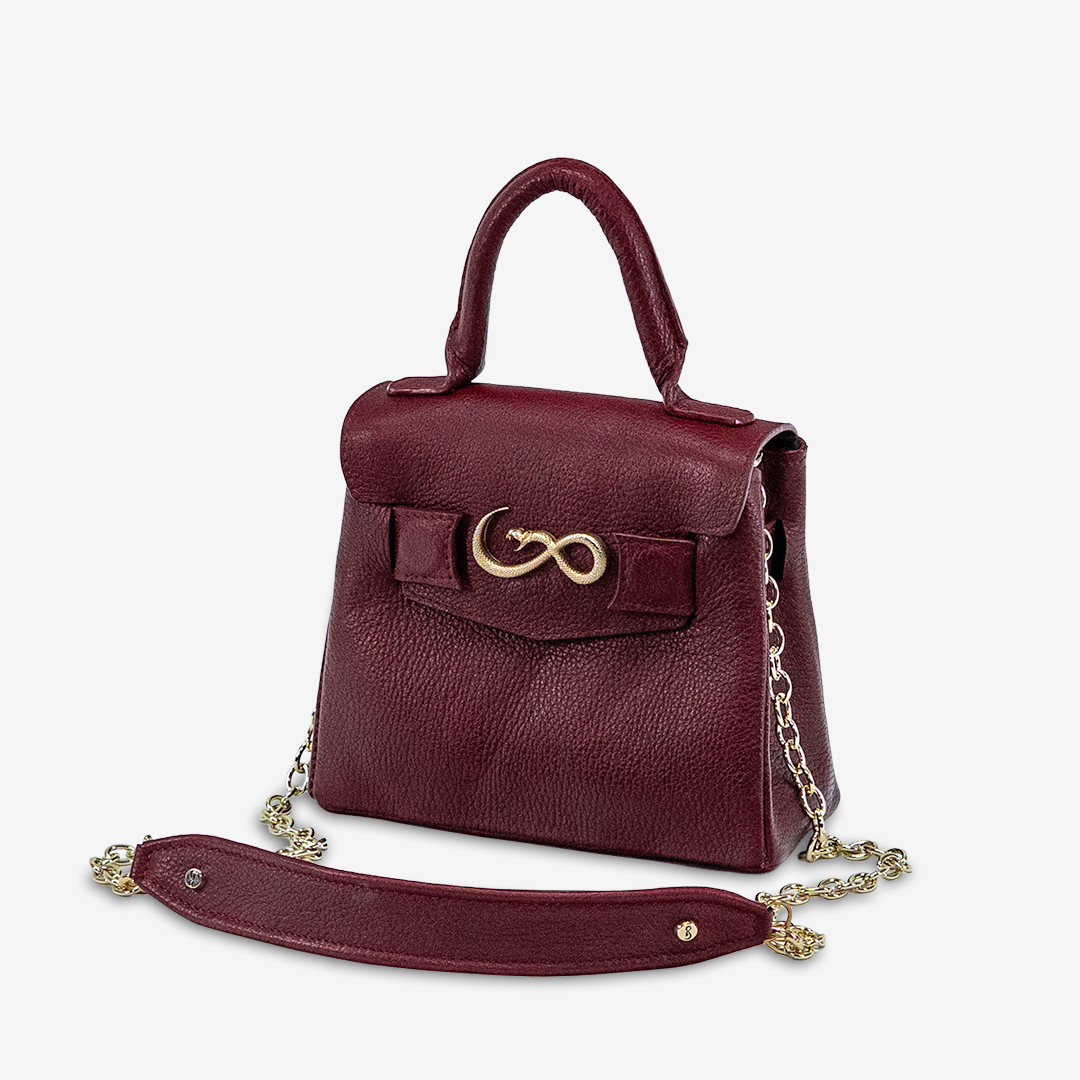 Bolso "Mini Suki" - Burgundy