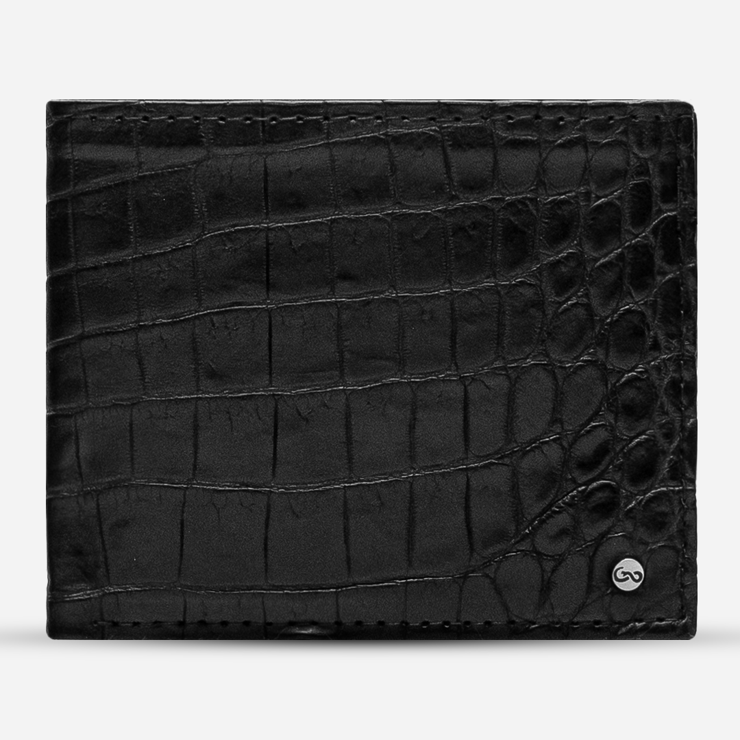 Cartera Grande "The Ambassador" - Billionaire Croc Black