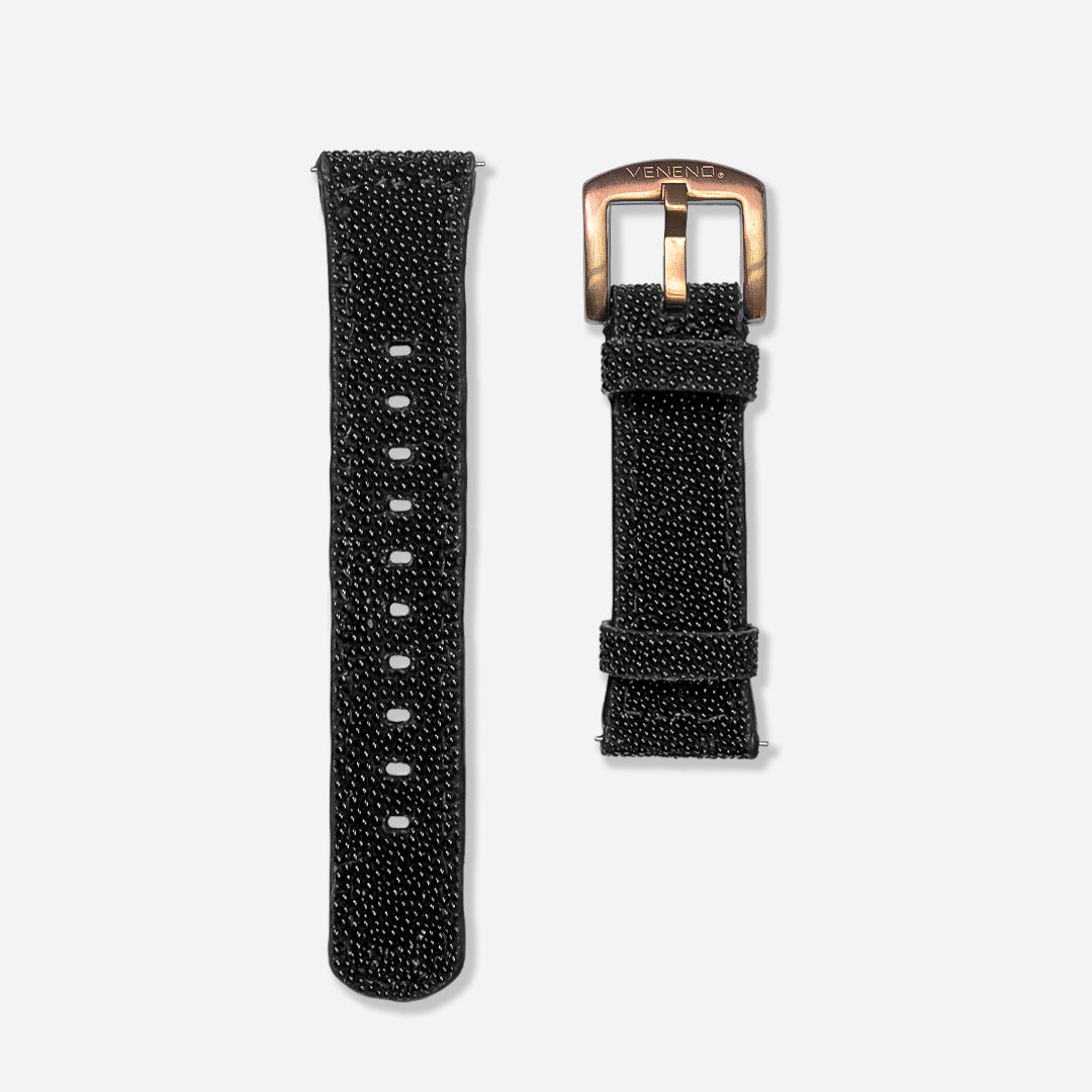 “Extensible 22mm” Stingray Black