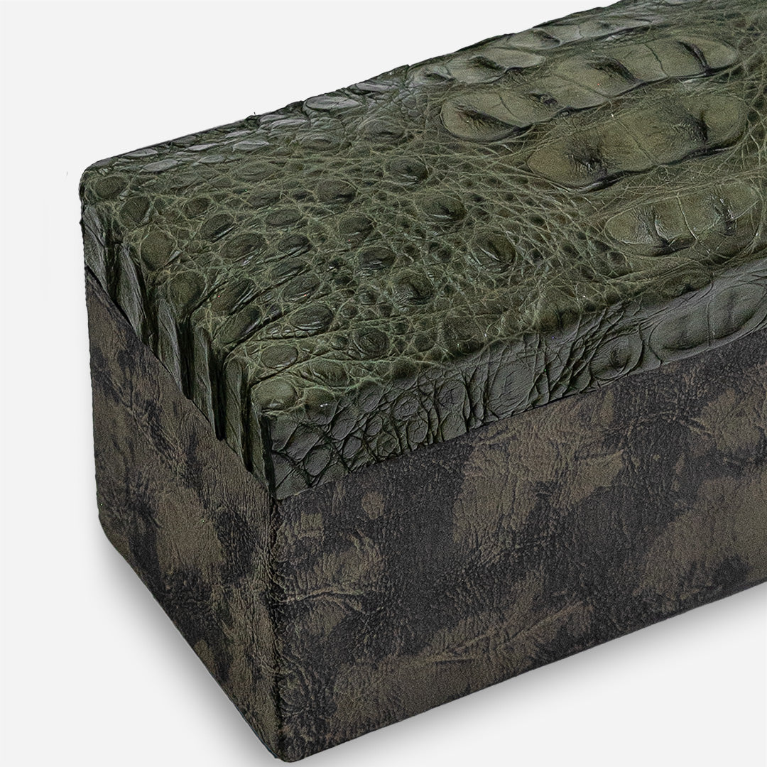 Cofre Domino - Billionaire Croc Olive