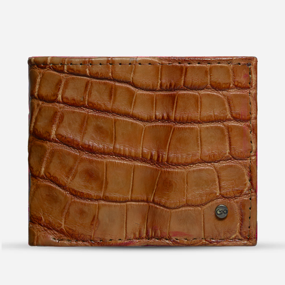 Cartera "The Grid" - Billionaire Croc Honey