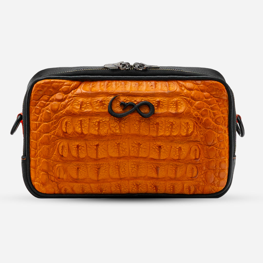 Documentera - Billionaire Croc Orange Sunset
