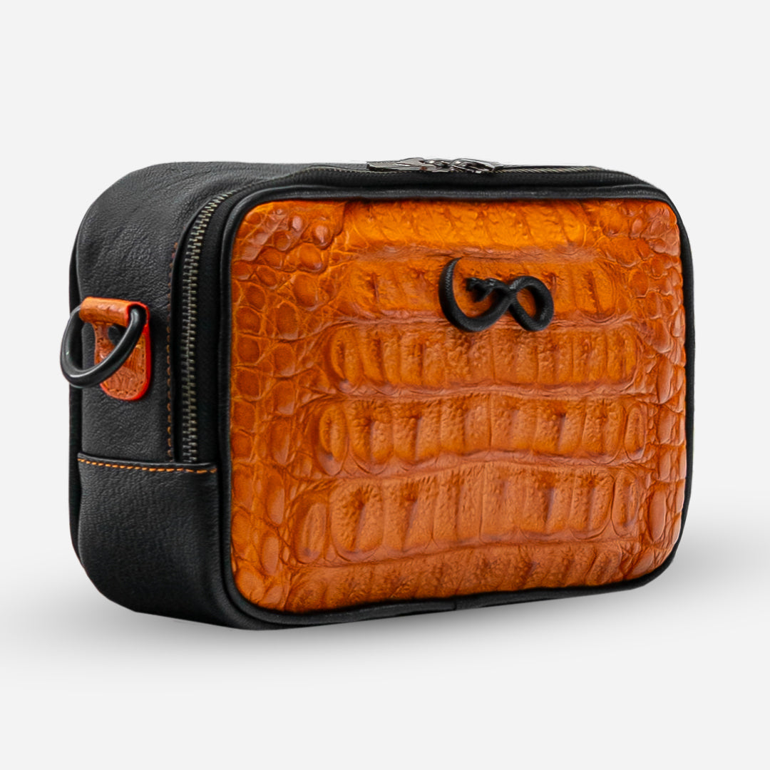Documentera - Billionaire Croc Orange Sunset